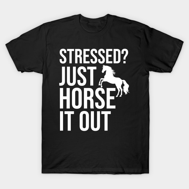 Horse Rider T-Shirt by The Jumping Cart